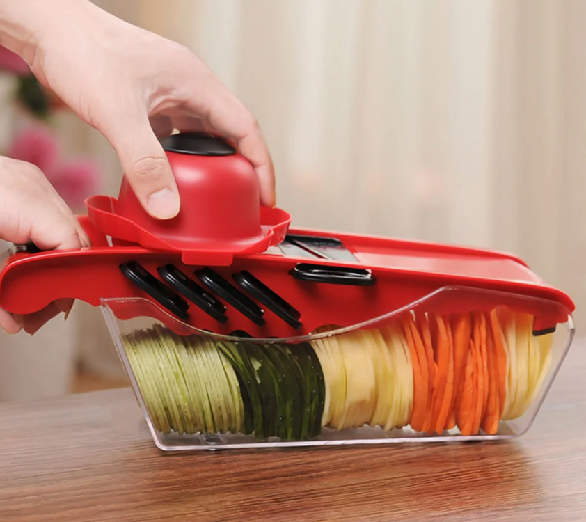 Multifunction Vegetable Slicer 6 Blades