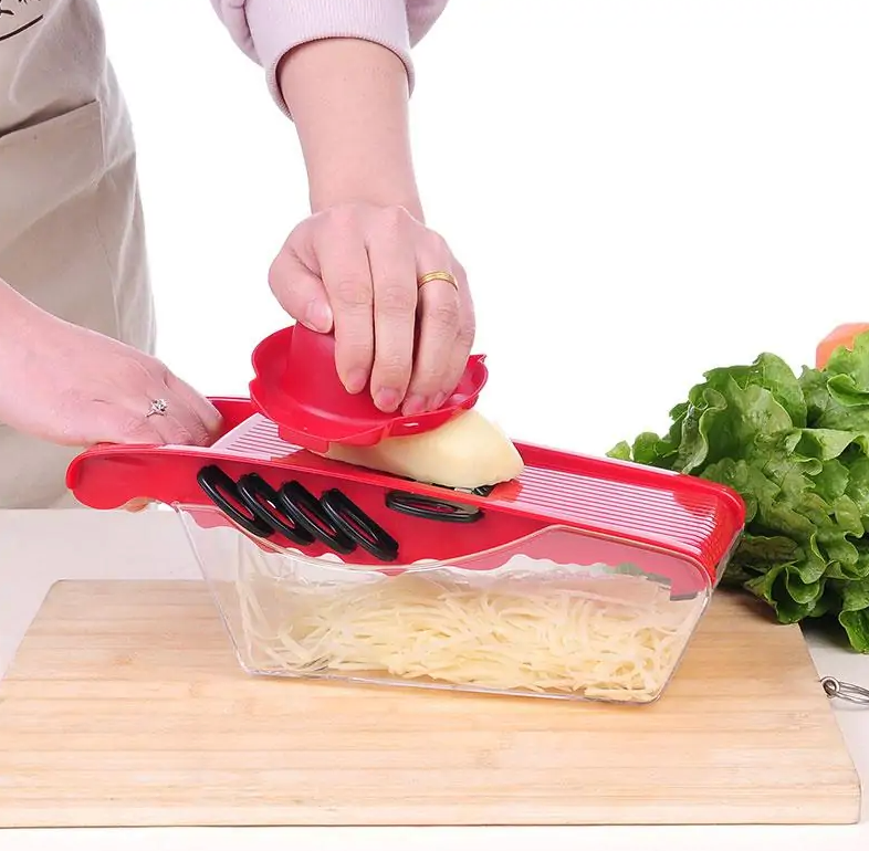 Multifunction Vegetable Slicer 6 Blades