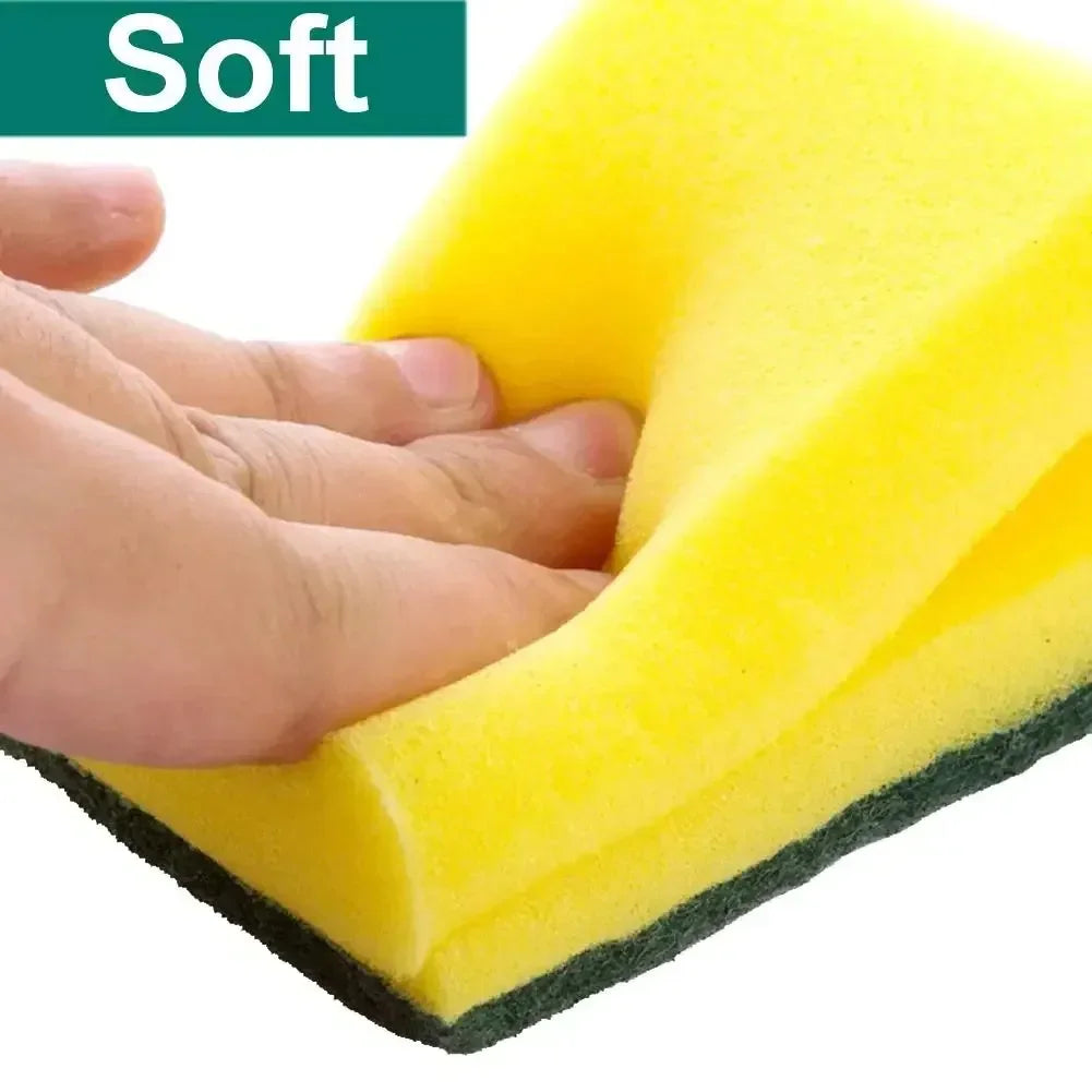 100/1Pcs Kitchen Dishwashing Soft Sponge