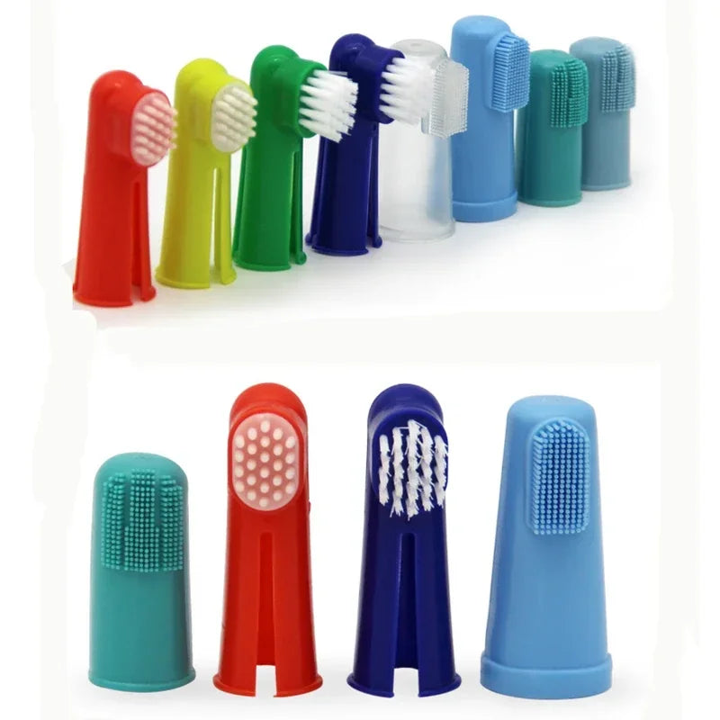 Soft Pet Finger Dog Toothbrush Dog