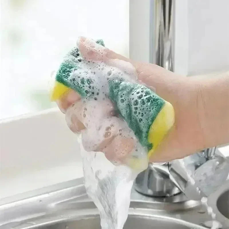 100/1Pcs Kitchen Dishwashing Soft Sponge