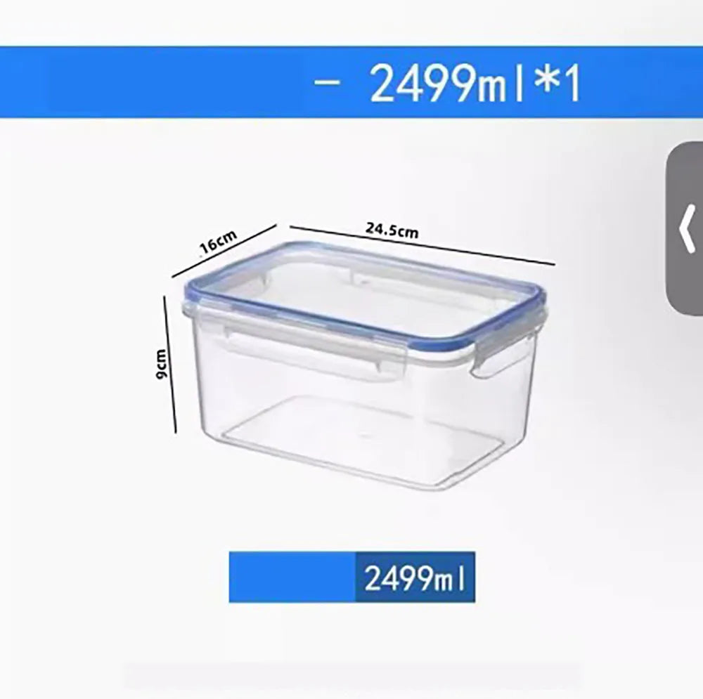 Rectangular Food Storage Microwave-heated Lunch Box