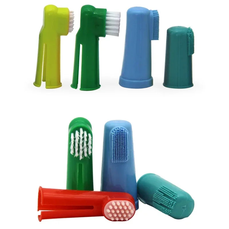 Soft Pet Finger Dog Toothbrush Dog