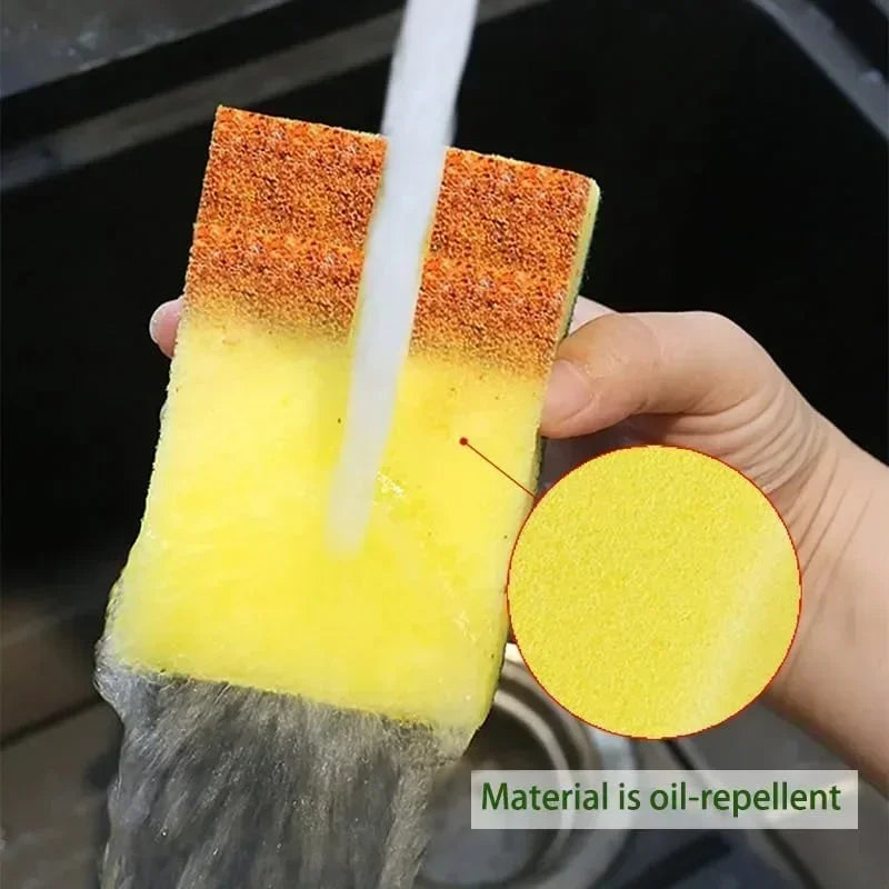 100/1Pcs Kitchen Dishwashing Soft Sponge