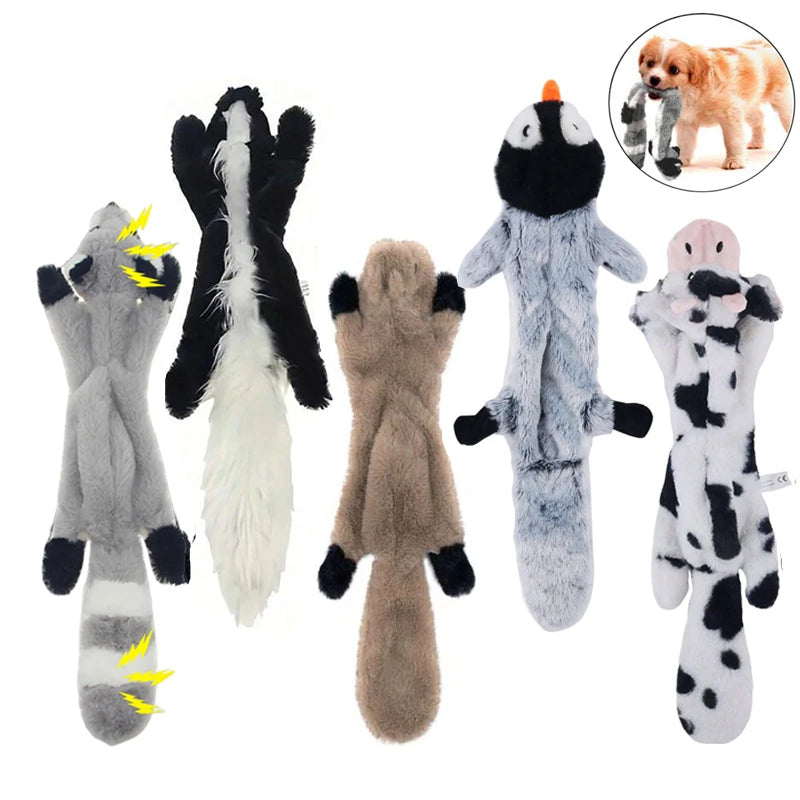 Stuffed Squeaky Chew Toys for Dogs